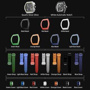 Tsar Bomba Automatic & Quartz Skeleton Interchangeable 2 Watch Set, TB8218